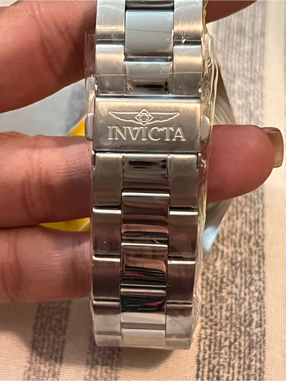 Invicta Specialty Men’s Watch 43mm Silver Dial Roman Numerals Stainless Steel